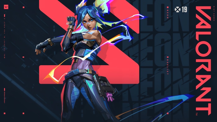 Neon from Valorant 4K