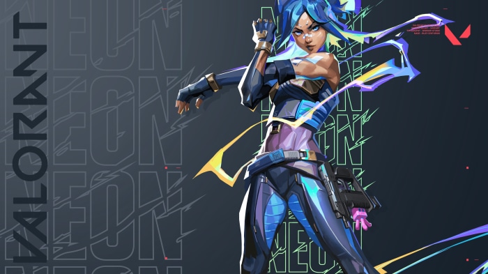 Neon from Valorant 4K