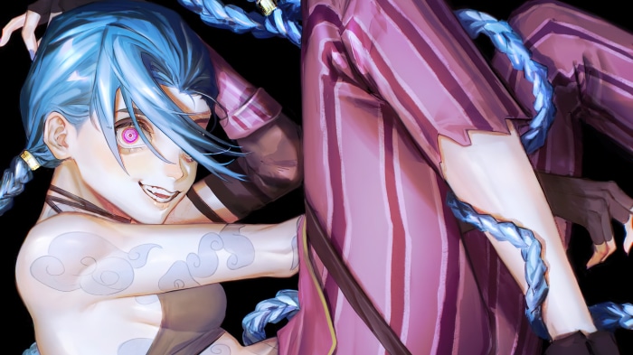 Jinx from Arcane League of Legends 4K