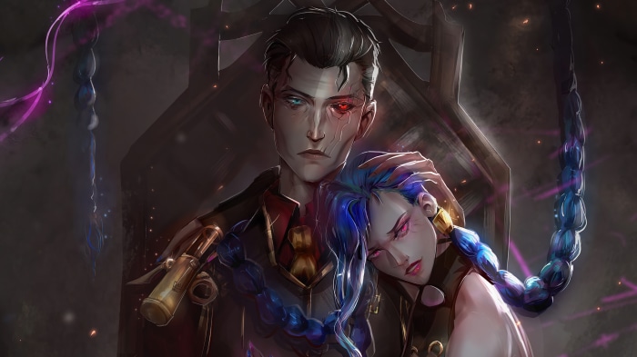 silco, jinx, arcane, lol, league of legends, game, art, 4k, HD ...