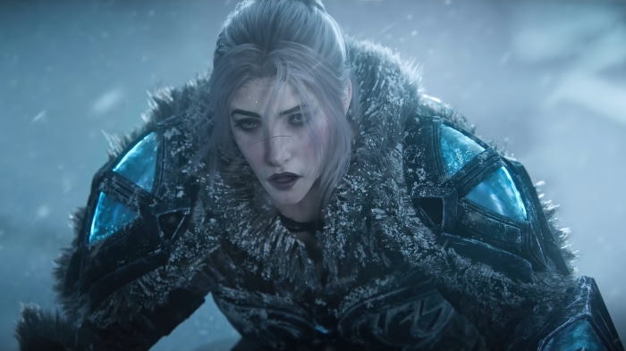 Sejuani from League of Legends in Winter Armor 4K
