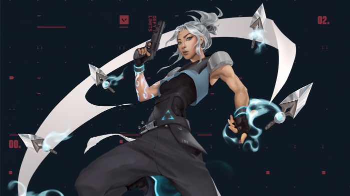 Jett from Valorant 4K