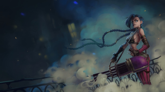 Jinx from League of Legends 4K