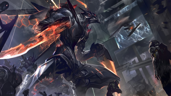 Mecha Khazix from League of Legends 4K
