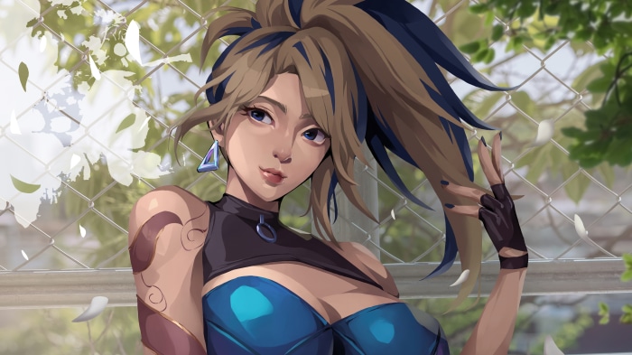 Akali from League of Legends KDA 4K