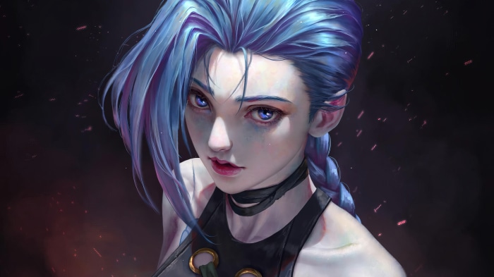 Jinx from League of Legends 4K
