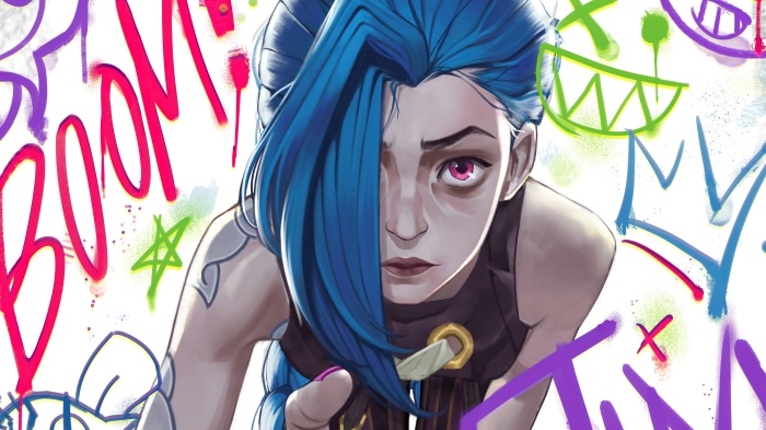 Jinx from Arcane and League of Legends 4K