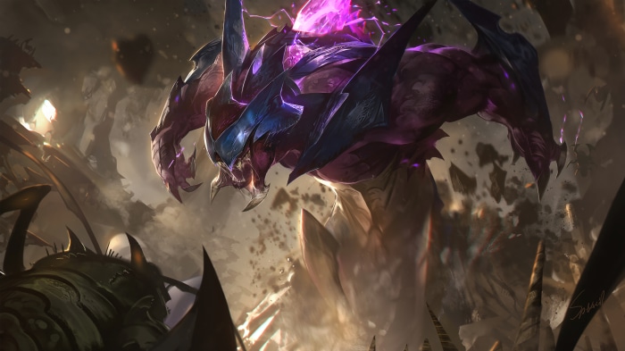 Rek'Sai from League of Legends 4K