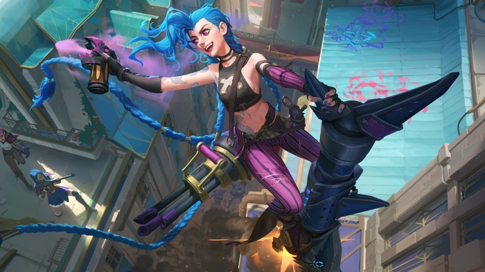 Jinx from Arcane League of Legends 4K