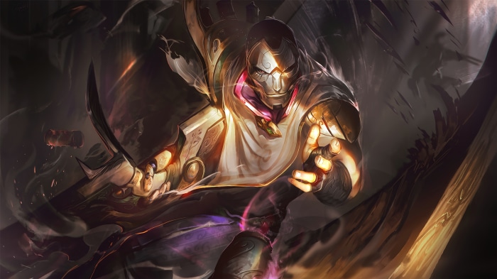 Jhin from League of Legends Artwork