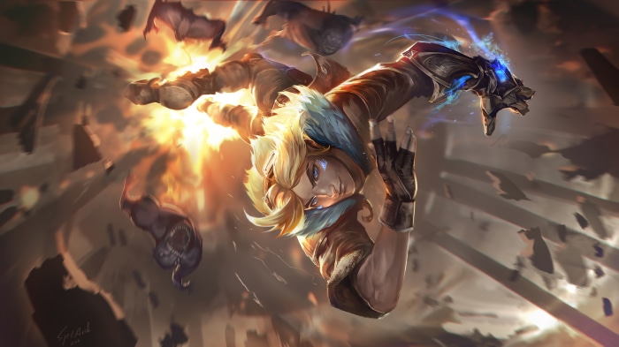 Ezreal from League of Legends 4K