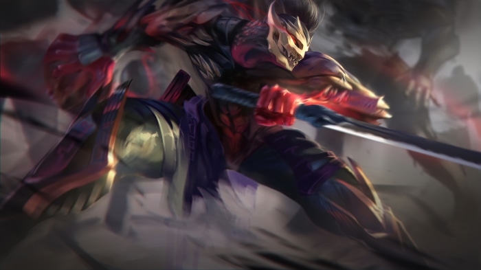 Demon Yasuo from League of Legends 4K