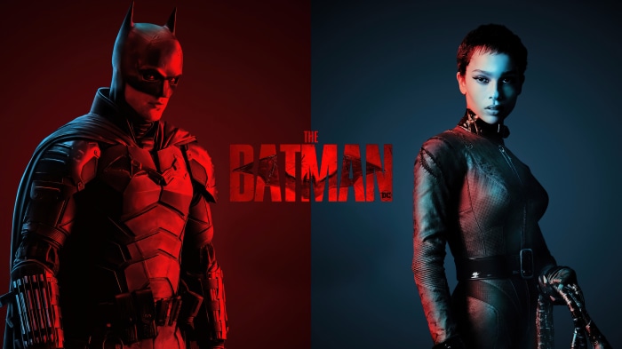 The Batman and Catwoman from The Batman 4K