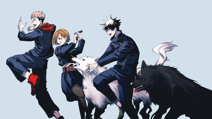 Jujutsu Kaisen characters with wolves