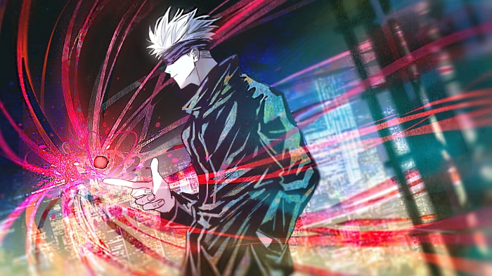 Satoru Gojo from Jujutsu Kaisen using Red Reversal 4K