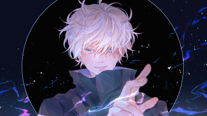Satoru Gojo from Jujutsu Kaisen Domain Expansion 4K