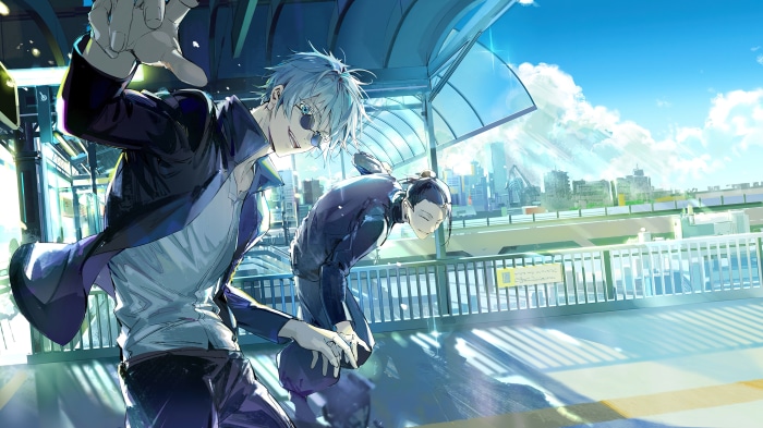 Satoru Gojo and Suguru Geto from Jujutsu Kaisen 4K