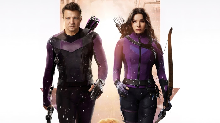 Hawkeye Clint Barton and Kate Bishop 4K