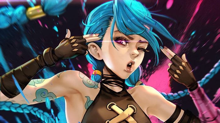 Jinx from Arcane 4K
