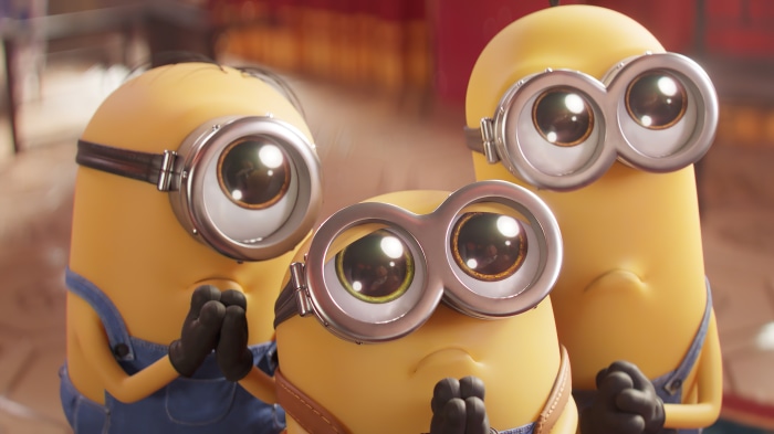 Minions from The Rise of Gru 4K
