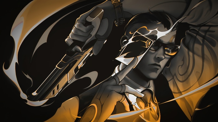 Chamber from Valorant in Digital Art