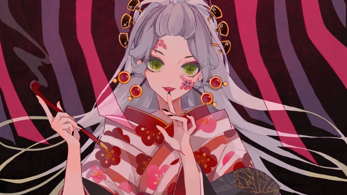 Daki from Demon Slayer: Kimetsu no Yaiba 4K