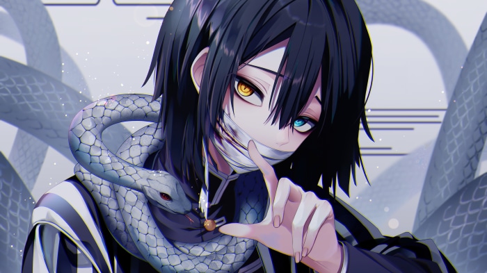 Obanai Iguro from Demon Slayer 4K