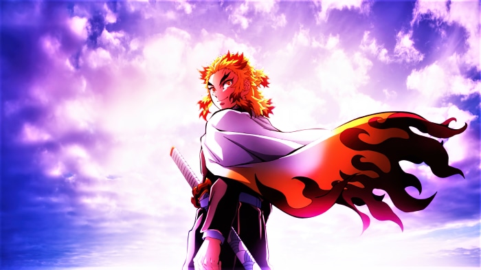 Kyojuro Rengoku from Demon Slayer 4K