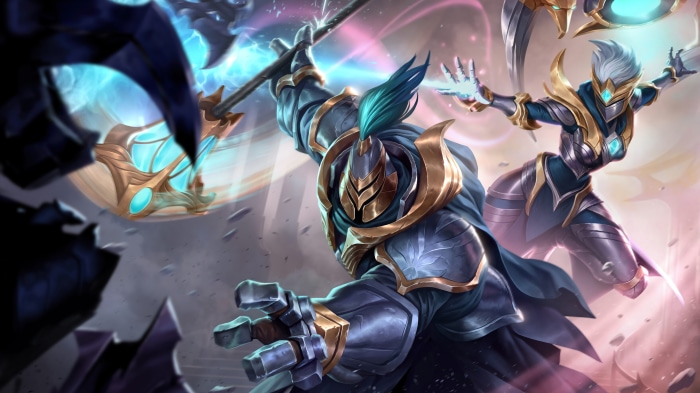 Jax and Karma from League of Legends: Wild Rift 4K