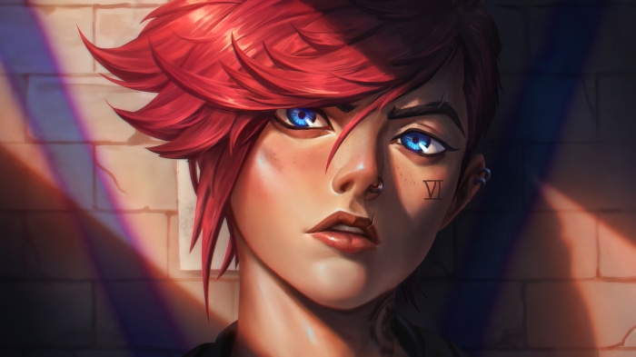 Vi from Arcane 4K