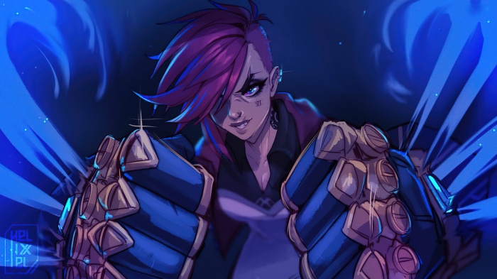 Vi from Arcane 4K