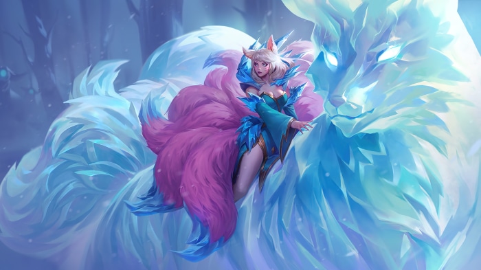 Ahri from League of Legends 4K