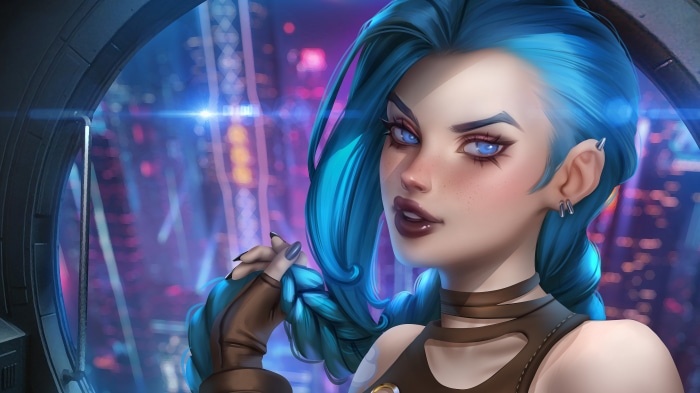 #1377307 arcane, jinx, netflix, series, lol, art, 4k - Rare Gallery HD ...