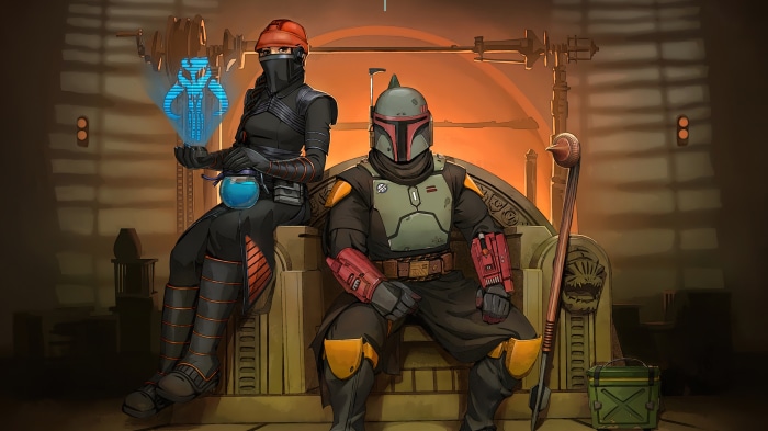 Boba Fett and Fennec Shand from The Book of Boba Fett in 4K