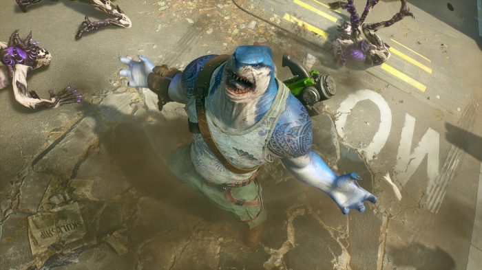 King Shark from Suicide Squad: Kill the Justice League 4K