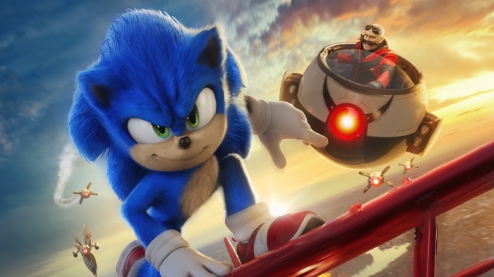 Sonic the Hedgehog 2 movie poster 4K