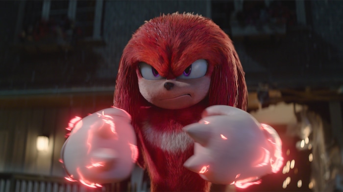 Knuckles from Sonic 2 in 4K