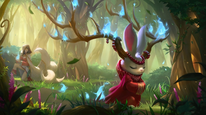 Woodland Keeper from Legends of Runeterra 4K