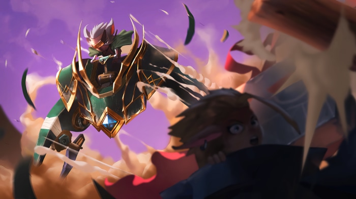 Shadowtech Walker from Legends of Runeterra 4K