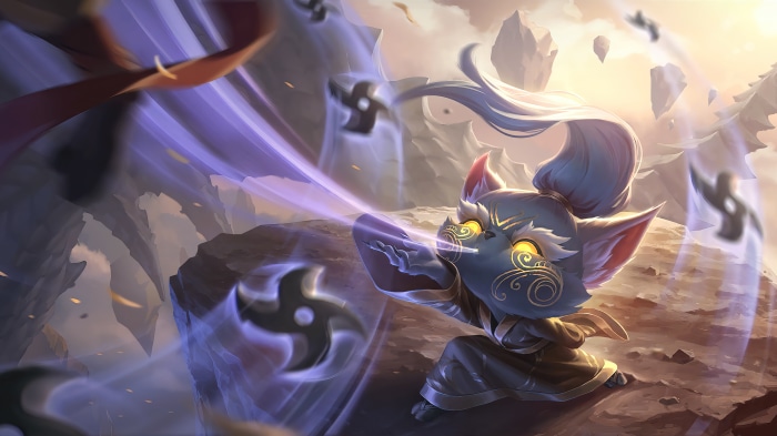 Gust Monk from Legends of Runeterra 4K