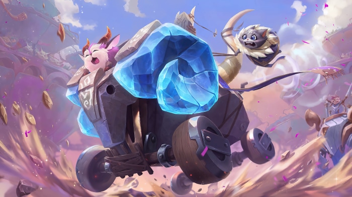 Furyhorn Crasher from Legends of Runeterra 4K