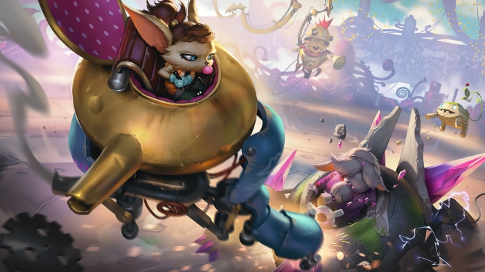 Bouncer and Bolt from Legends of Runeterra 4K