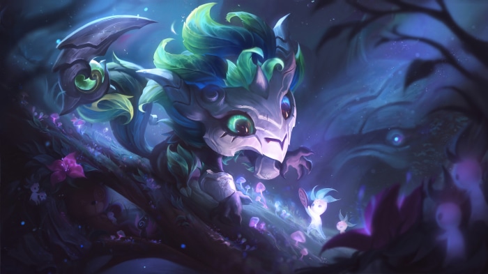 Elderwood Gnar from League of Legends 4K