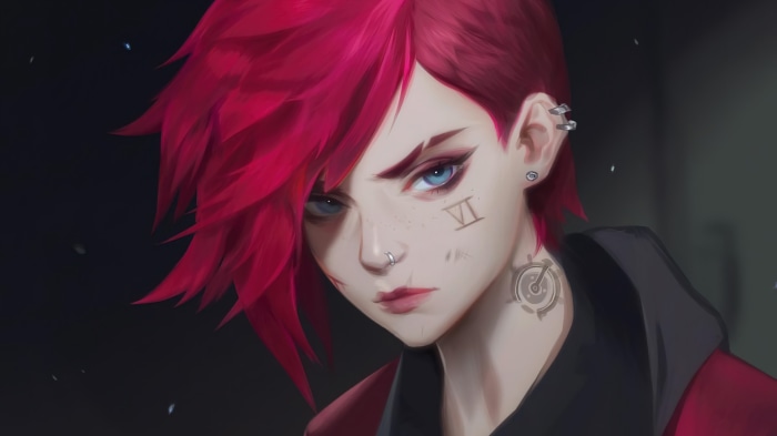 Vi from Arcane 4K