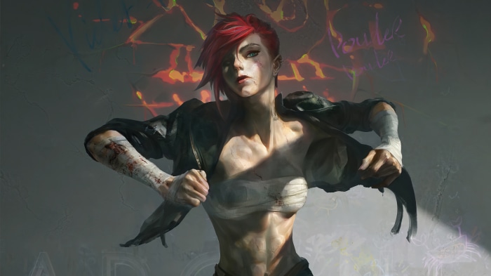 Vi from Arcane 4K