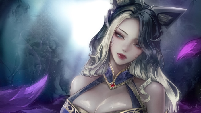 Ahri from League of Legends 4K