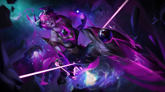 Camille from League of Legends Dark Star 4K