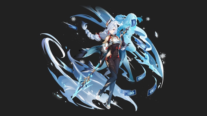 Shenhe from Genshin Impact 4K