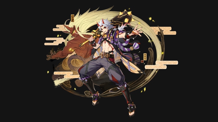 Arataki Itto from Genshin Impact