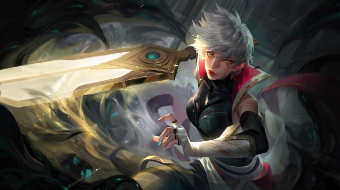 Sentinel Riven from League of Legends 4K